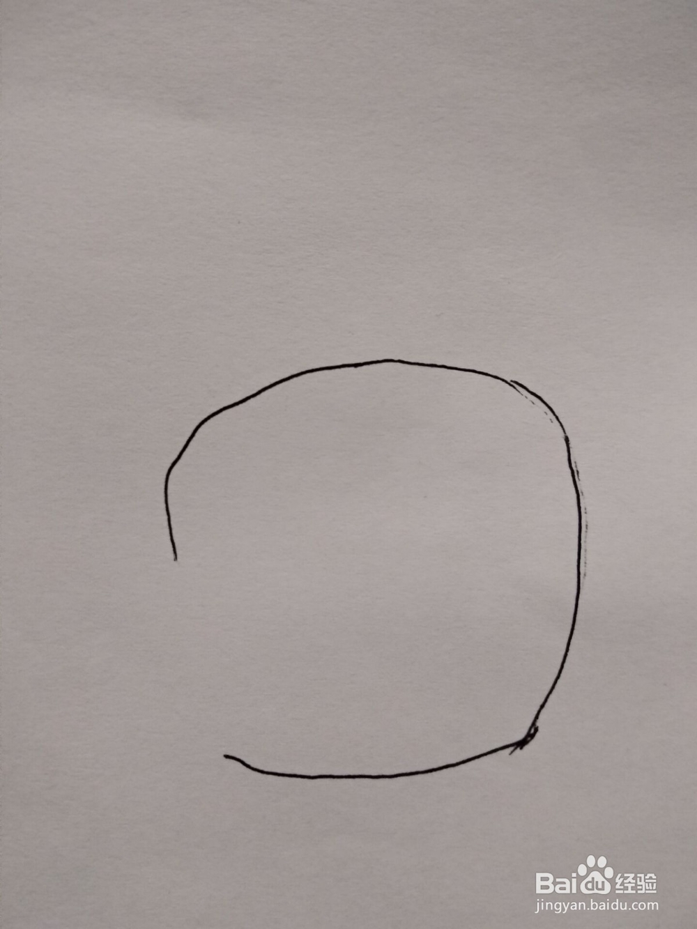 抖音火爆简笔画白白侠的简单画法