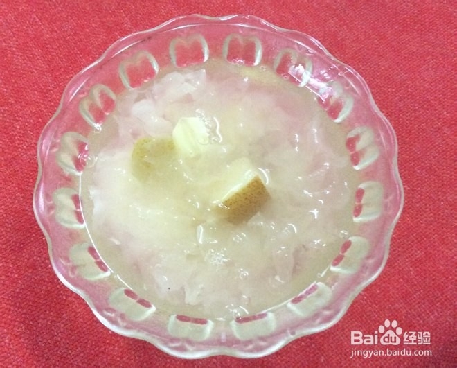 银耳莲子羹的做法