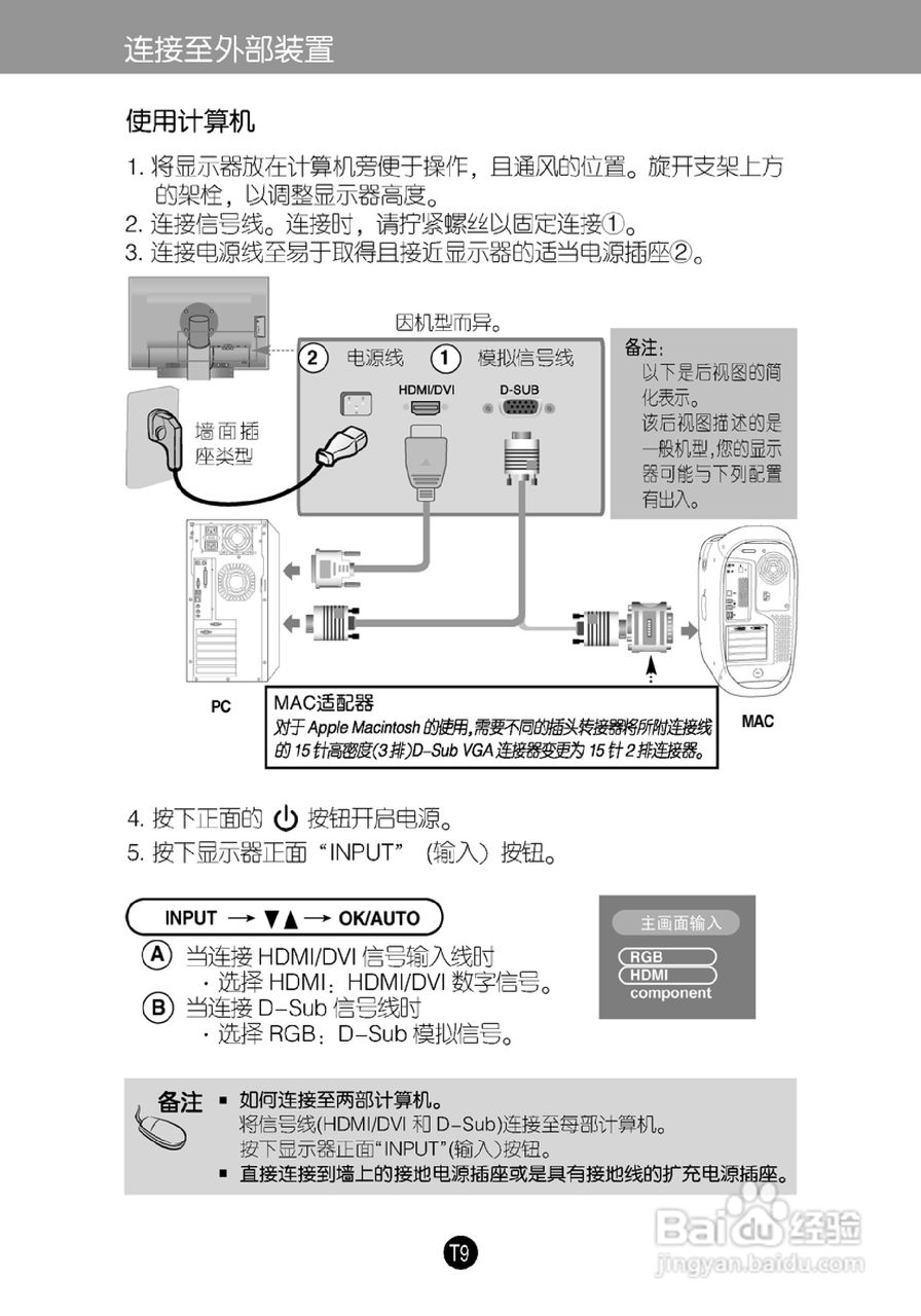 LG L245WP液晶显示器使用说明书:[2]