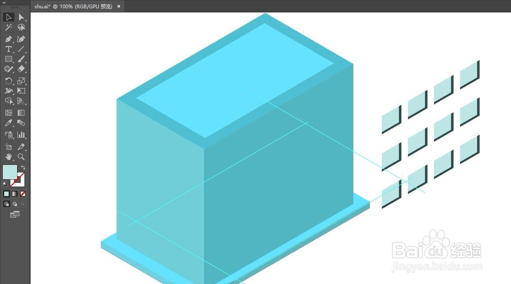 AI新手教程—绘制2.5D场景画2