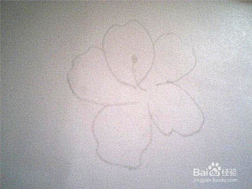 简笔画杜鹃花这样画