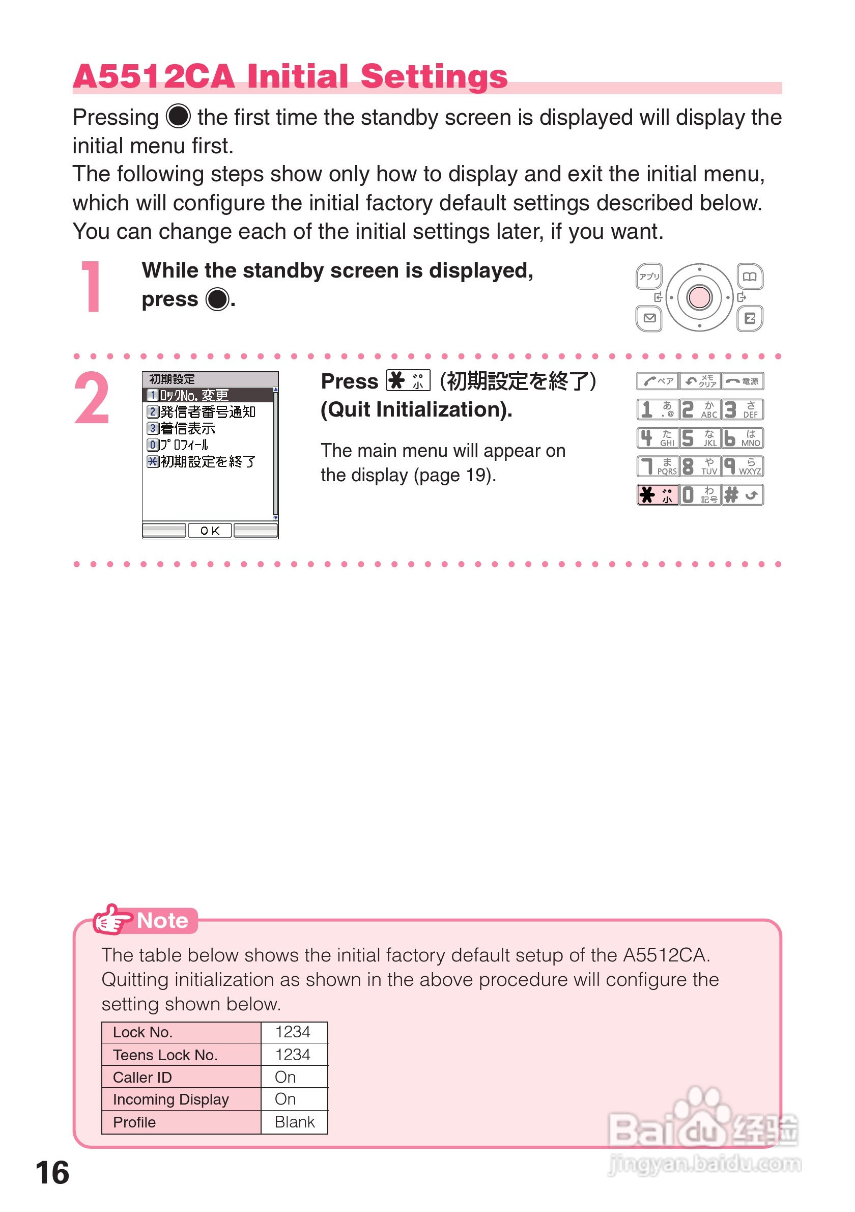 卡西欧A5512CA手机使用说明书:[2]