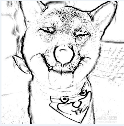 如何将彩色图片转换成黑白铅笔素描特效