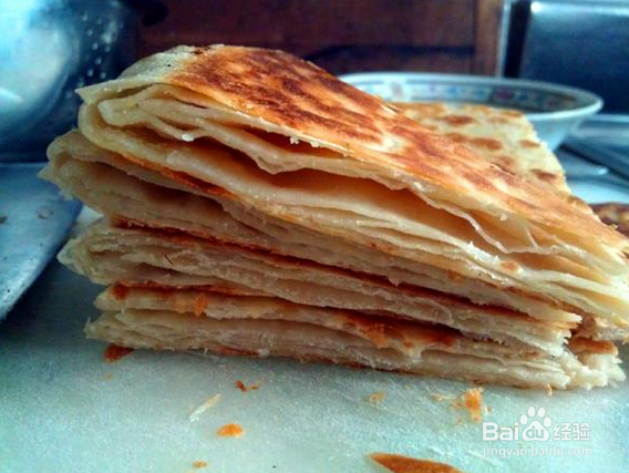家常面食烫面油酥饼