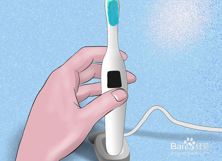如何使用电动牙刷正确刷牙