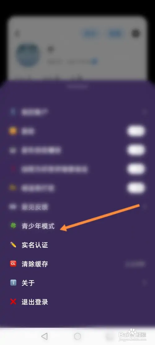 幸识软件如何开启青少年模式