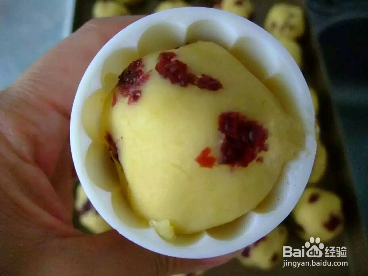 蔓越莓绿豆糕的做法