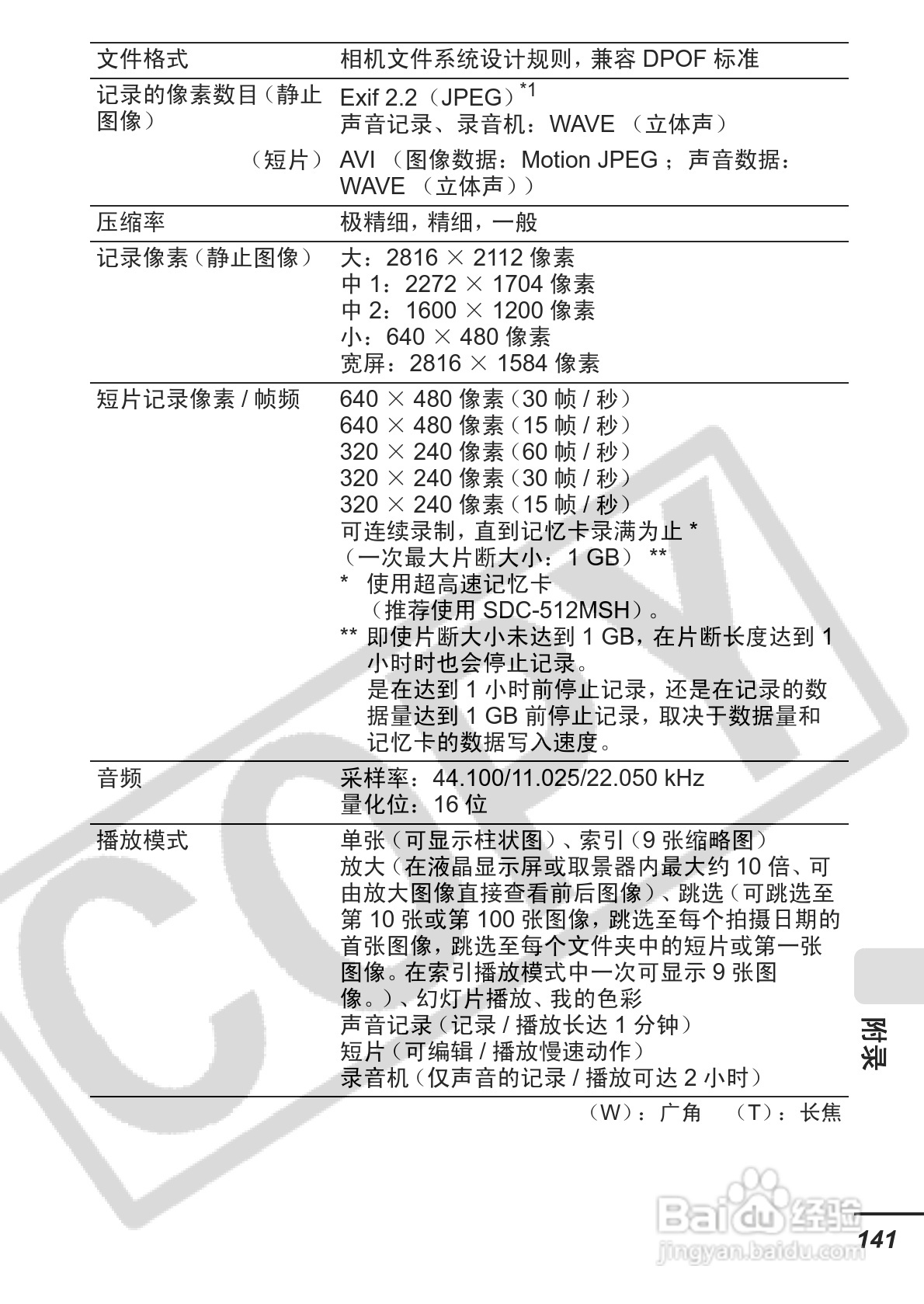 佳能PowerShot S3 IS数码相机使用说明书:[15]