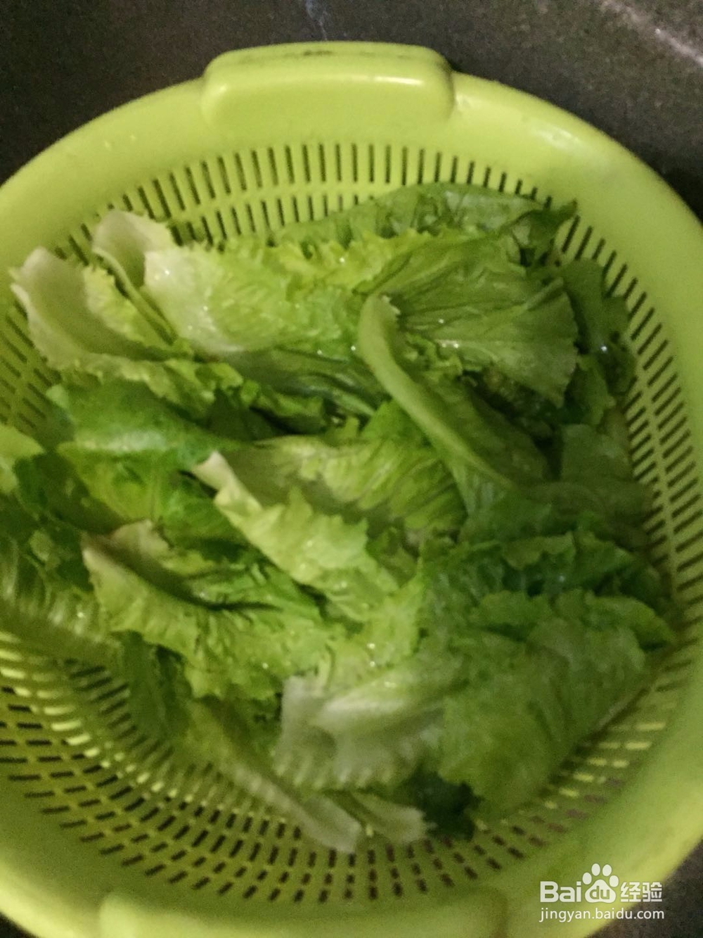 生抽炒生菜的做法