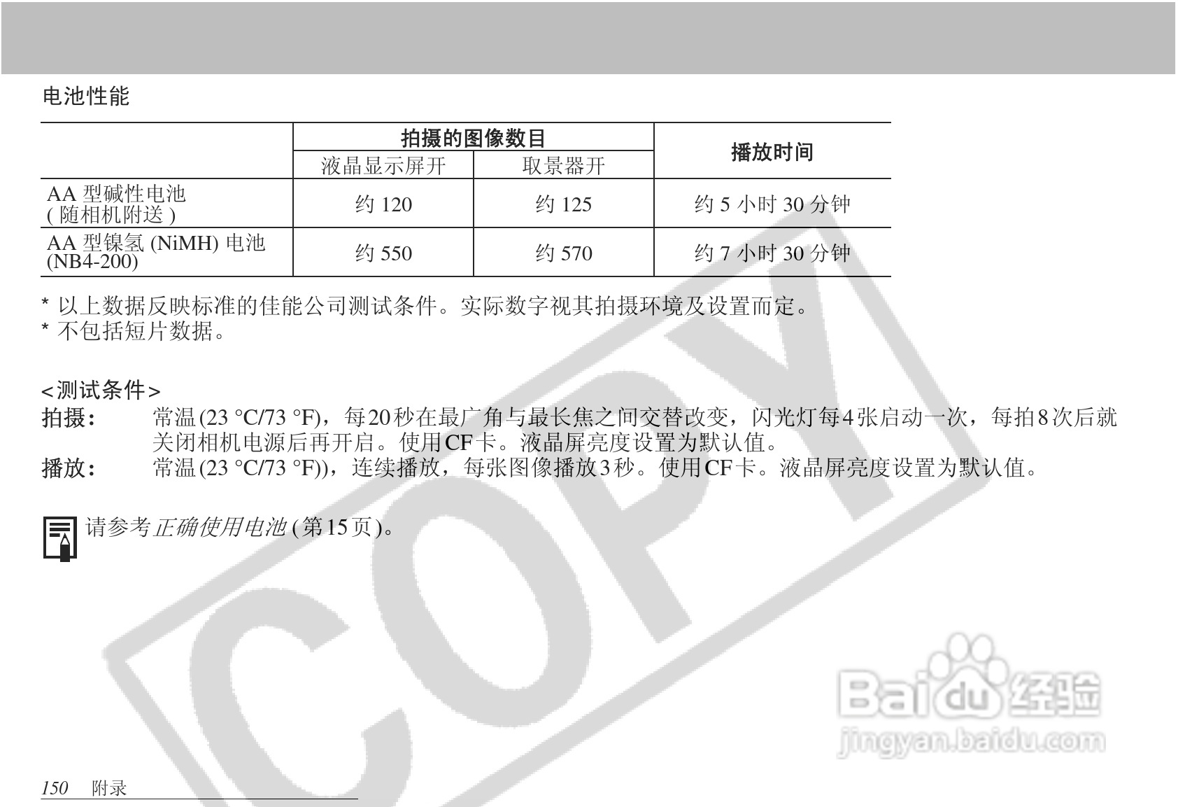 佳能PowerShot S1 IS数码相机使用说明书:[16]