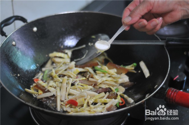 教你做笋干炒腊肉