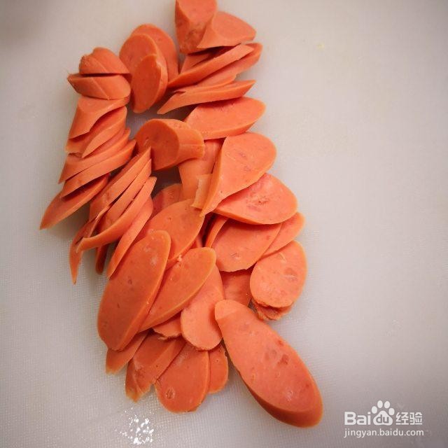 火腿肠炒土豆