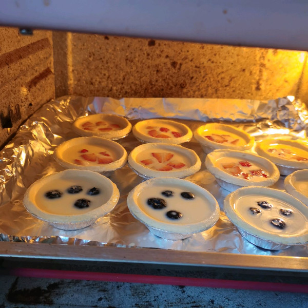 低糖无奶油小蛋挞