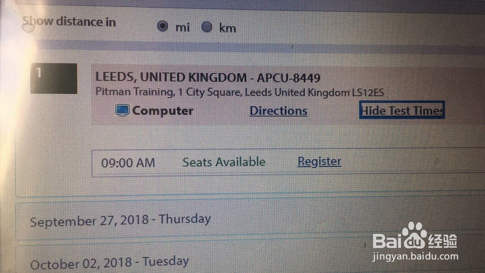 在英国如何注册GRE考试？