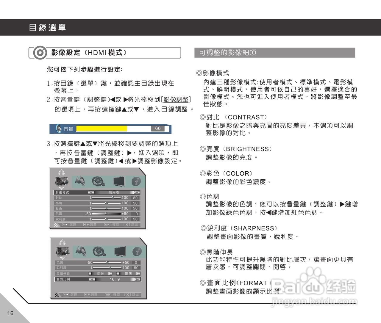 声宝LM-37V115型多媒体液晶显示器说明书:[2]