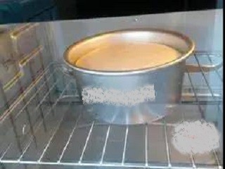 圆形戚风蛋糕怎么做?