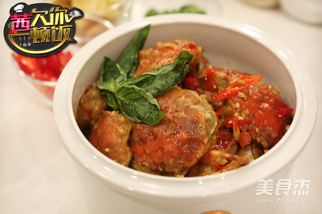 香辣蟹 叶一茜亲手制作