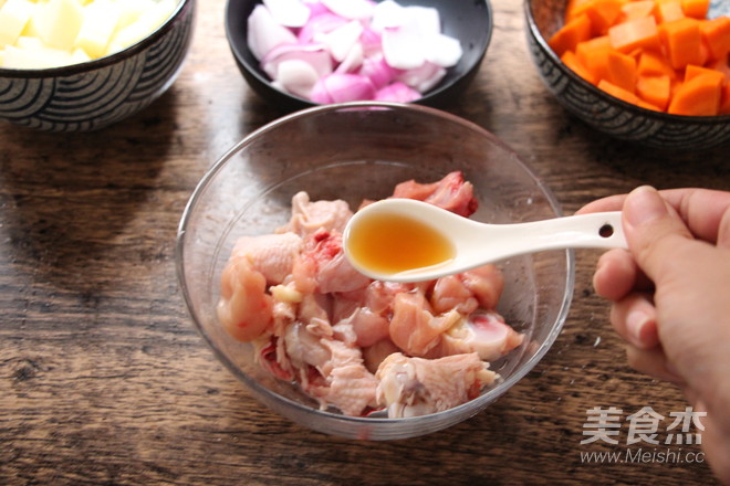 咖喱鸡肉的做法