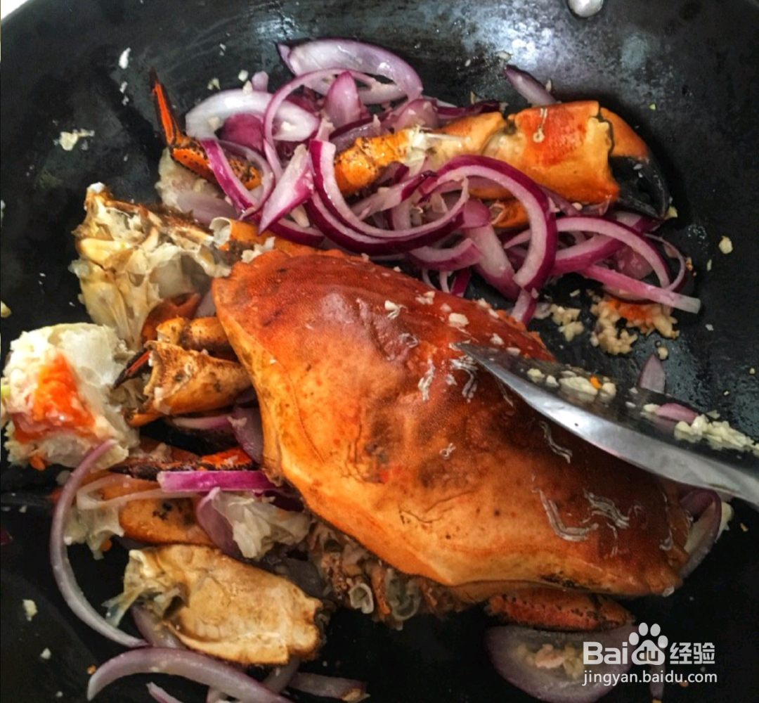 如何做出咖喱椰汁面包蟹？