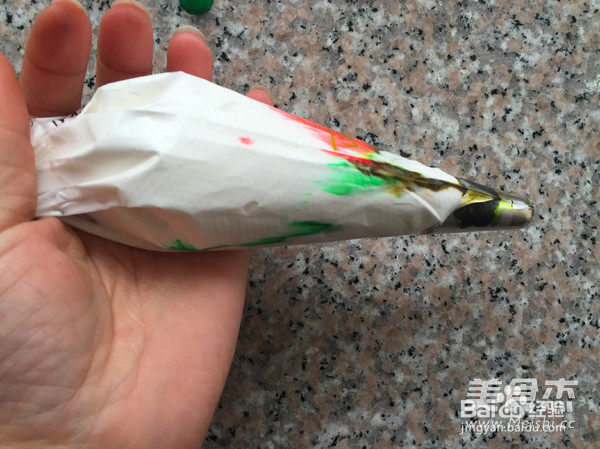 彩虹蛋白糖的做法