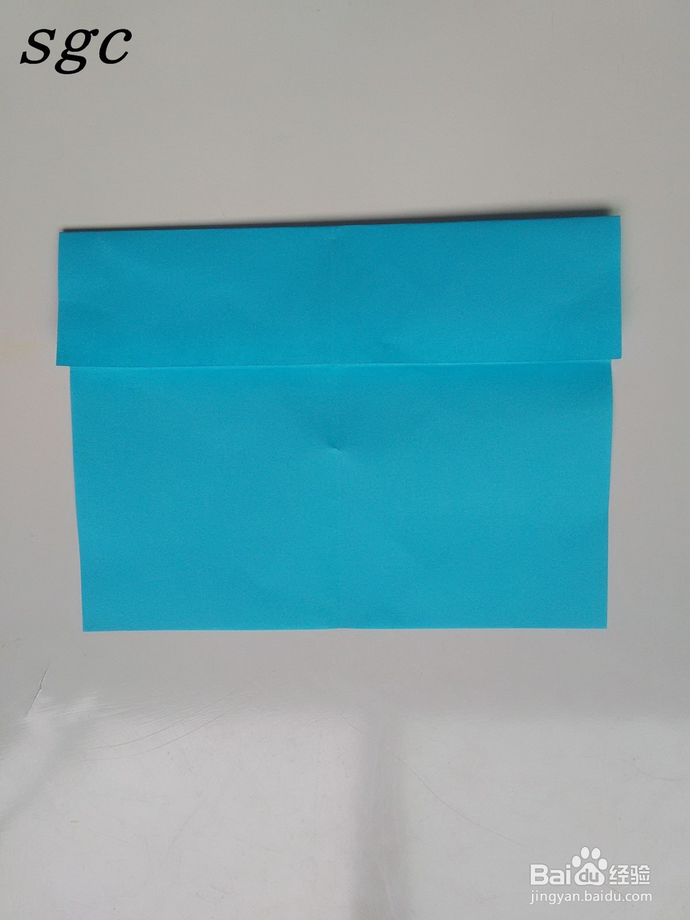 折纸教程——心形书签的折法