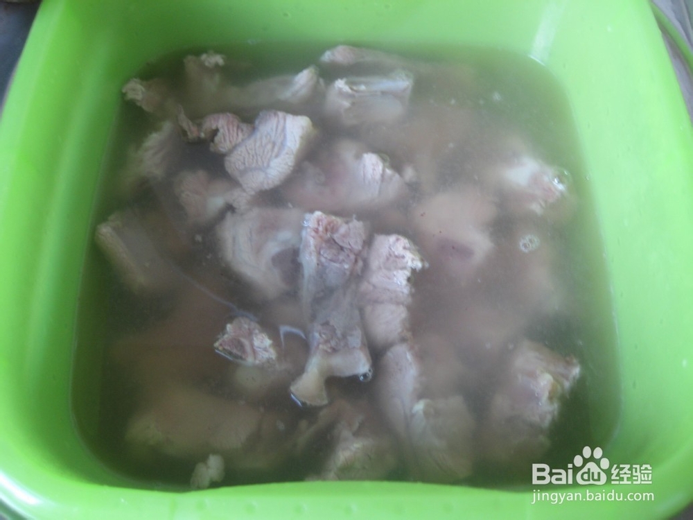 红烧排骨杏鲍菇