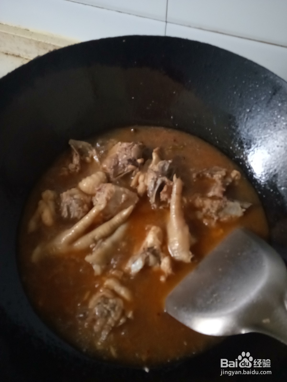 砂锅鸡子炖土豆