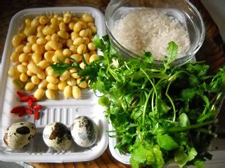 荠菜黄豆粥
