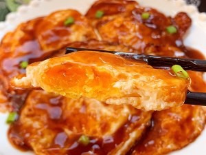 好吃百倍的糖醋荷包蛋