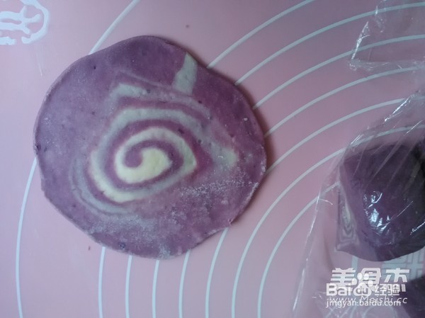 螺旋紫薯包的做法