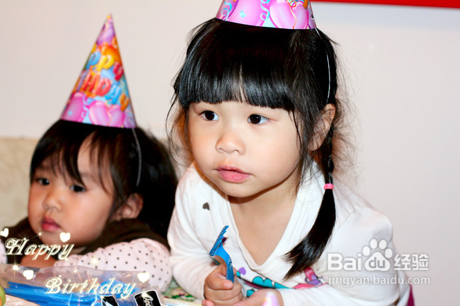 晴晴小公主四岁生日快乐(组图)