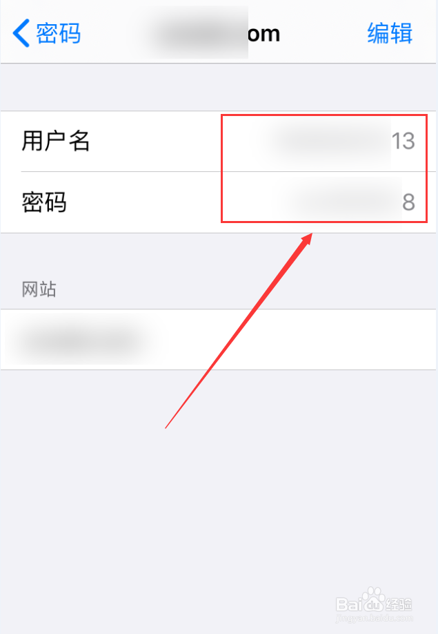 苹果手机怎么修改已保存的网站密码