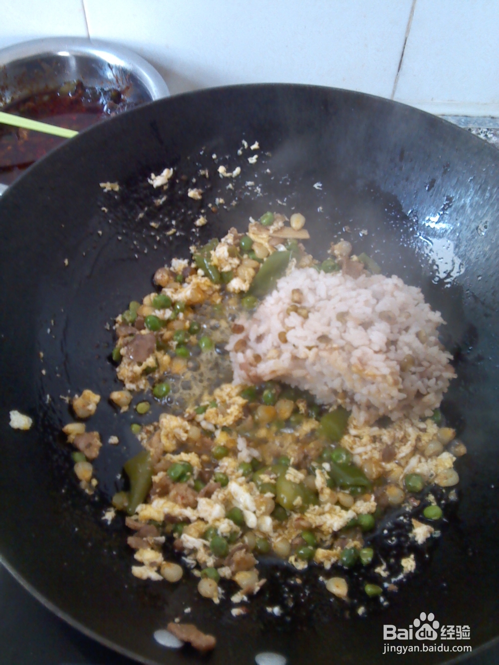 鸡蛋炒饭的做法