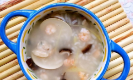 香菇蛤蜊海鲜粥的制作步骤