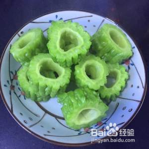 健康养生佳品客家酿苦瓜的做法