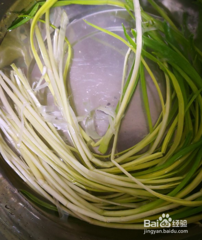 木耳炒蒜苗(家常菜）