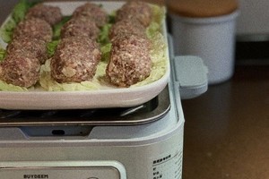 白参豆腐猪肉丸子