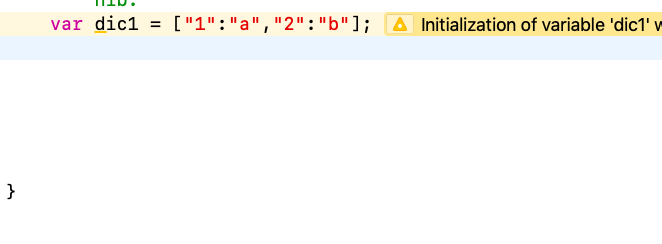 swift中的数组与字典