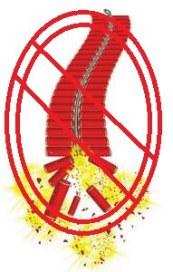 制作禁止燃放烟花爆竹