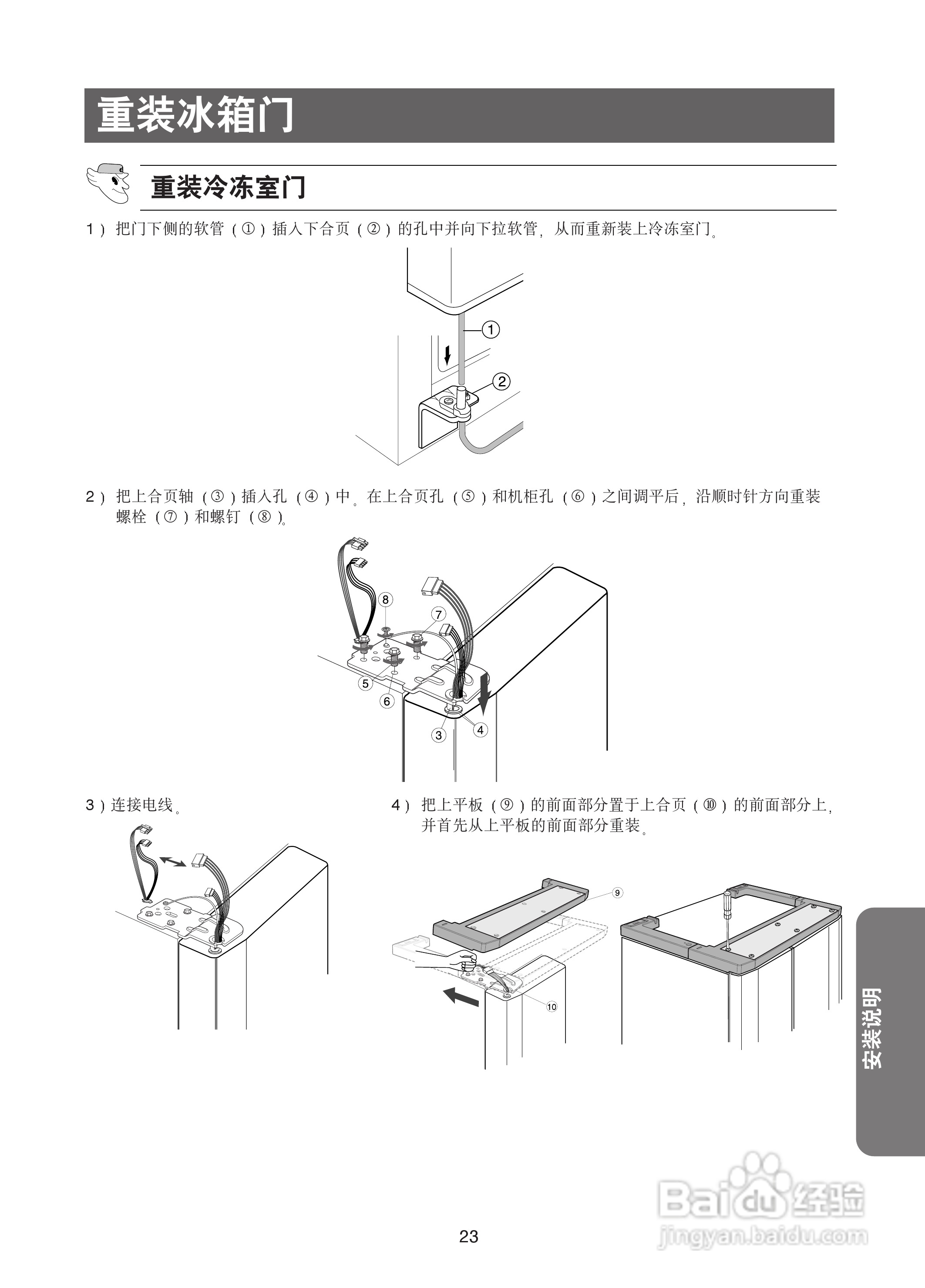 三星RSE8BPPS电冰箱使用说明书:[3]