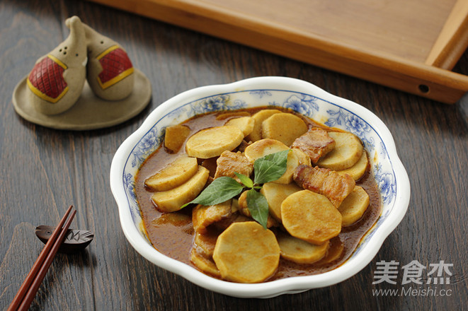 咖喱芋头肉片