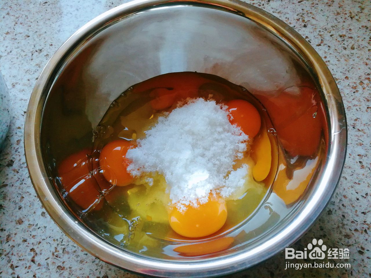 老式无水蛋糕的做法