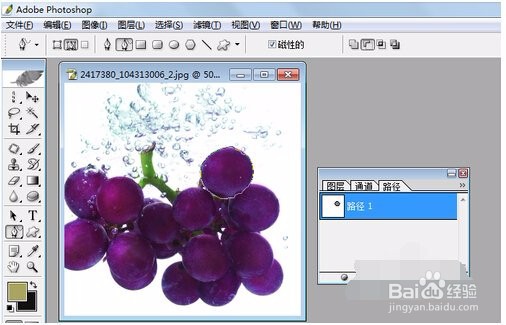 怎么在Photoshop中创建工作路径？
