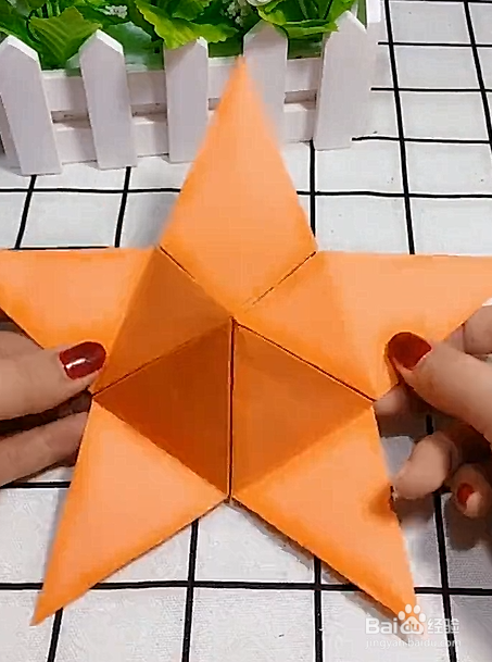 五角星灯笼的制作方法图片