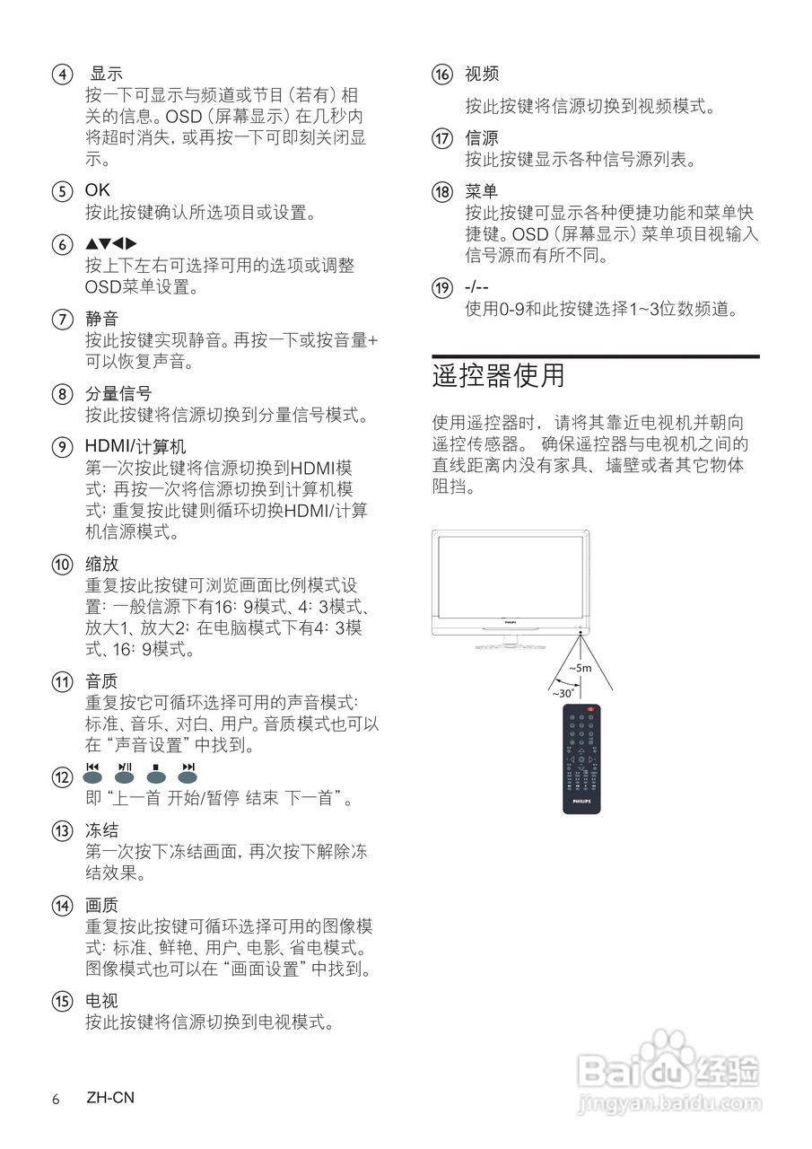 PHILIPS 19PFL3120/T3电视说明书:[1]