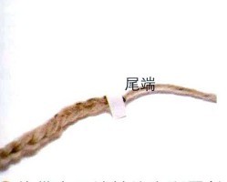手工帽子穗(饰带穗)的制作方法