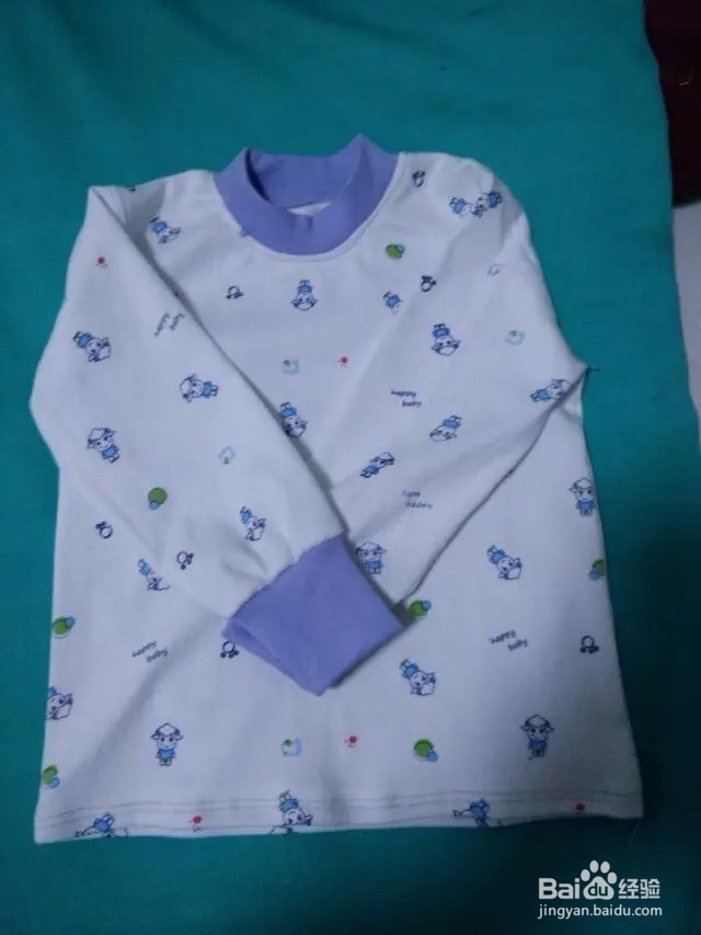 简单易做-儿童秋衣附制作教程