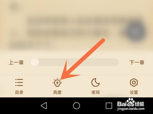 掌阅怎么调节亮度?