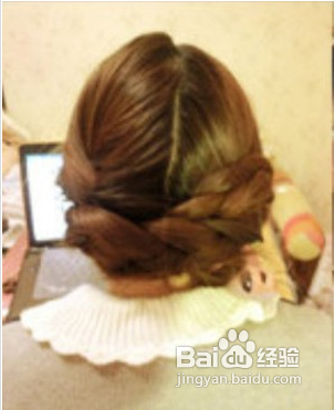 学宋慧乔简单韩式气质编发