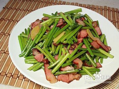 ​蒜薹的挑选及功效